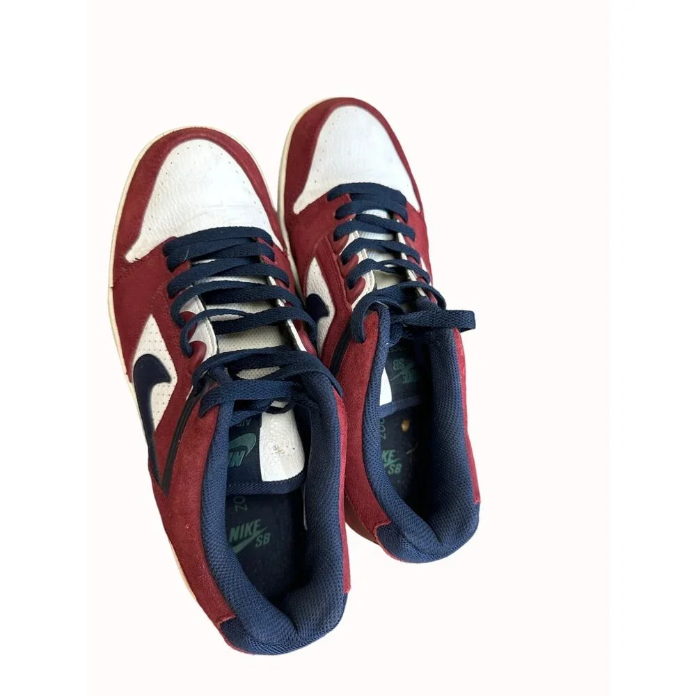 Nike SB Zoom Air Mens red blue white sneakers shoes 9 SKU 6645 - Picture 8 of 9